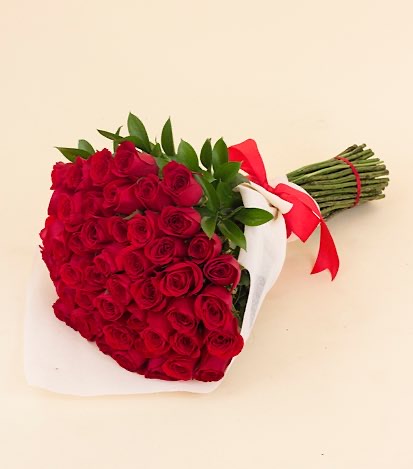  Bouquet 48 Rosas - Flores a Domicilio