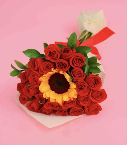 Bouquet de 24 Rosas - Flores a Domicilio