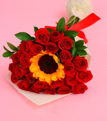 Bouquet de 24 Rosas - Flores a Domicilio 2