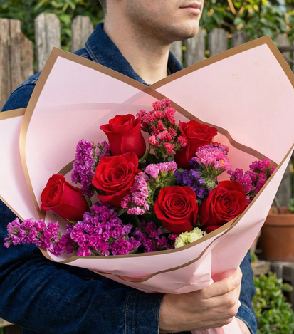 ramo de rosas - flores a domicilio 2