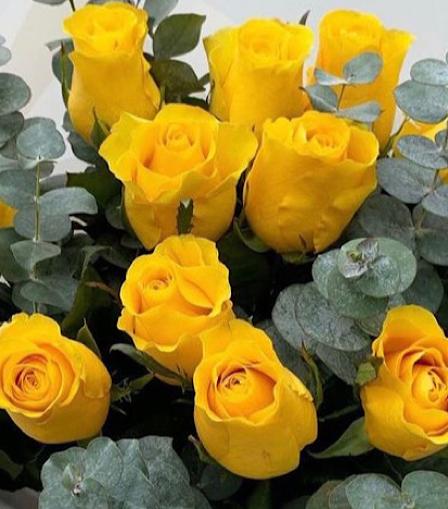 Bouquet con 12 Rosas - Flores a Domicilio 1