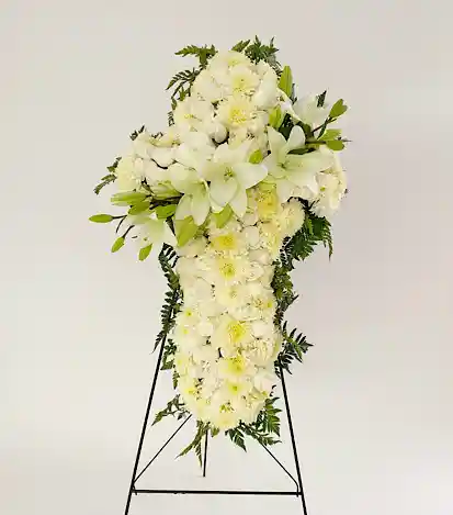 Arreglo condolencia - Arreglo de flores a domicilio 1
