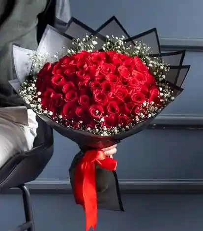 Bouquet 50 Rosas - Flores a Domicilio 2
