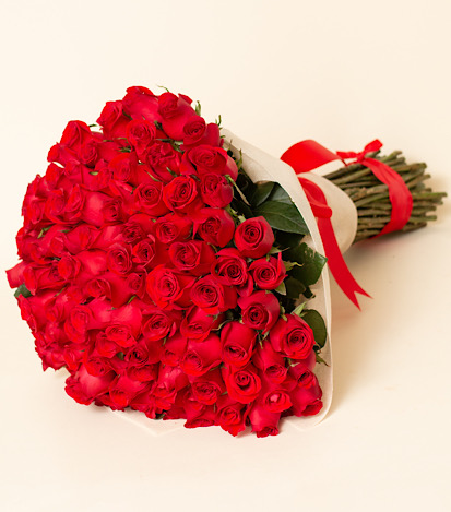 Ramo de Rosas Rojas - Envío de flores a domicilio - Entregas en el día