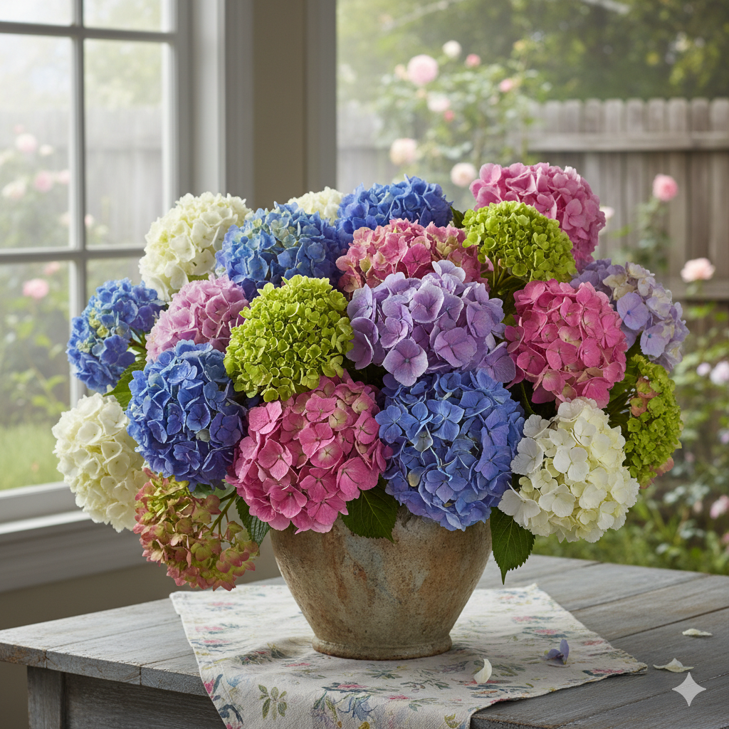 Cómo cuidar hortensias en casa: Guía completa para flores vibrantes