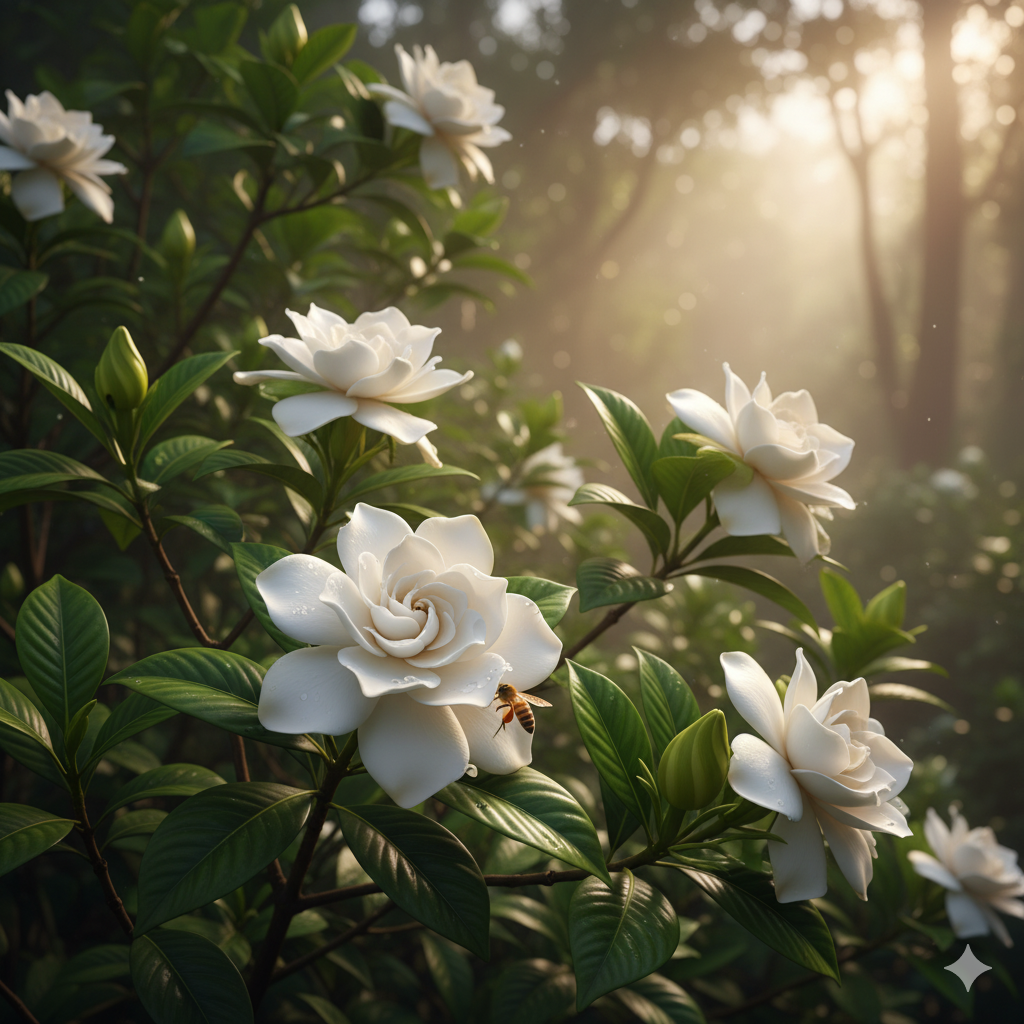 Gardenias: Cultivo, cuidados y el secreto de su fragancia embriagadora