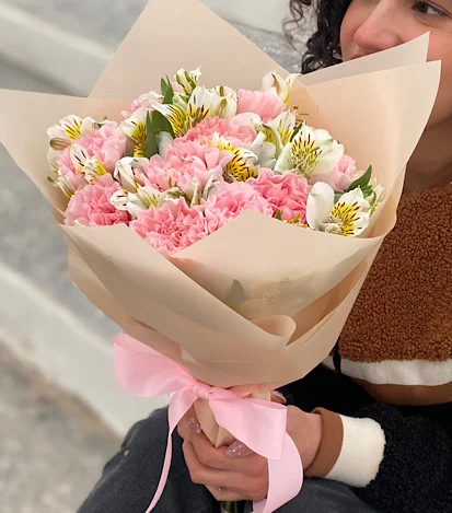 Ramo claveles - flores a domicilio 2