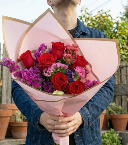 ramo de rosas - flores a domicilio 3